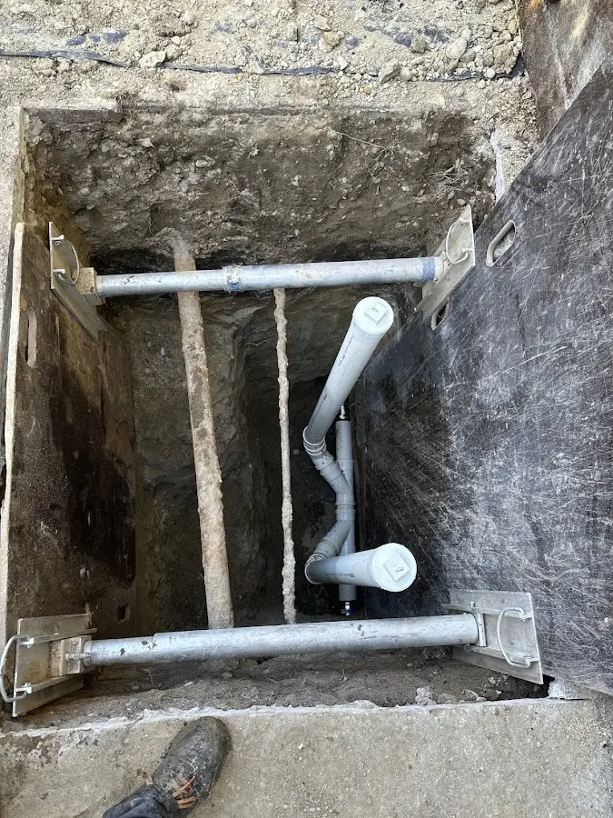 Experienced plumber completing Gas Line Repair work in Hoboken